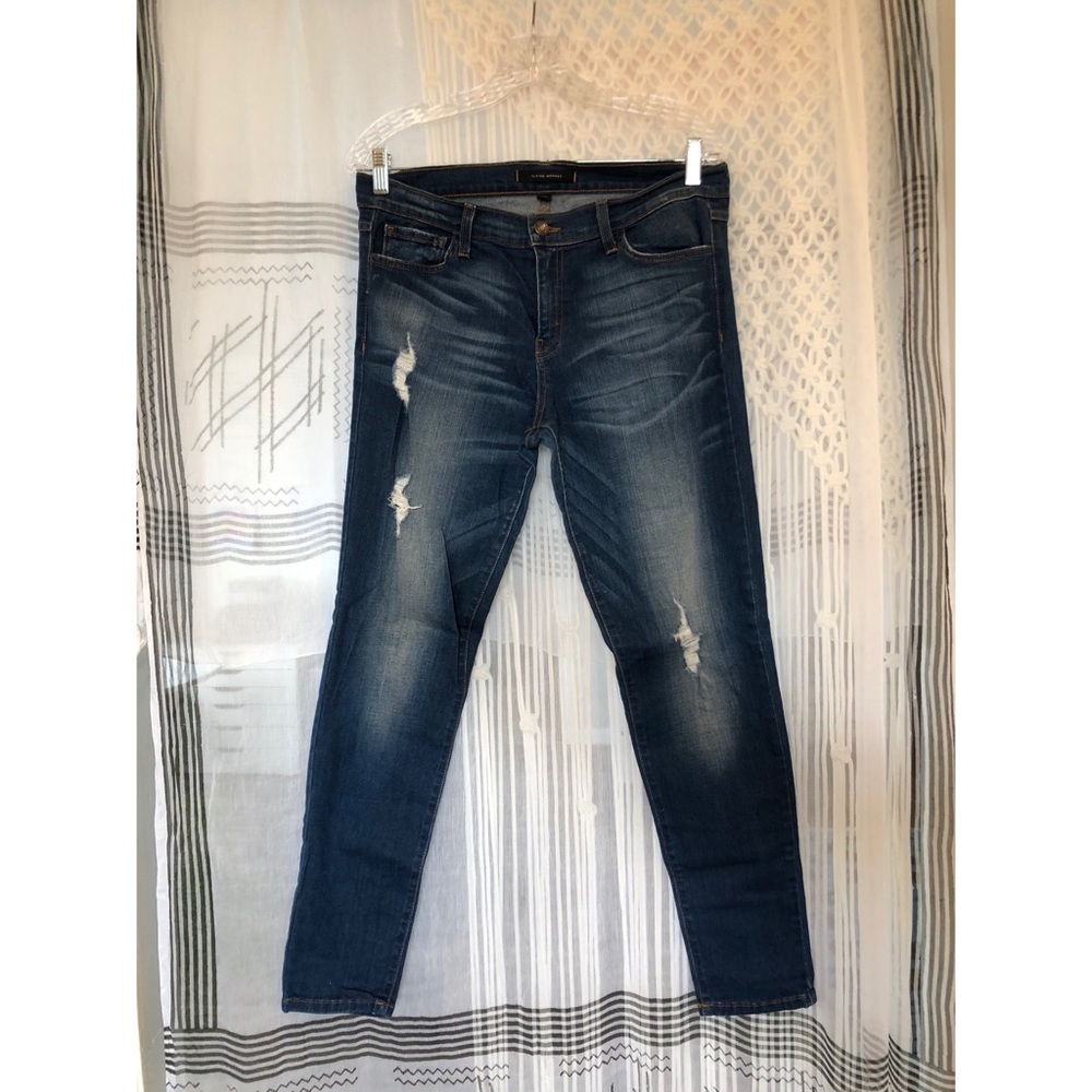 Flying Monkey Distressed Skinny Jeans